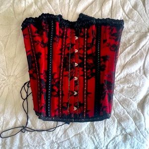 Handmade, traditional style bustier
